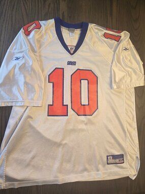 🏈 Eli Manning #10 New York Giants Reebok NFL Jersey | Men's 3XL 🏈